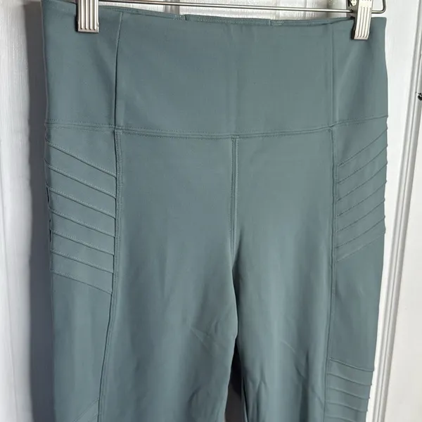 Athleta Delancey Moto Tight High-Rise Leggings Pants W1759 Sz S - Image 7