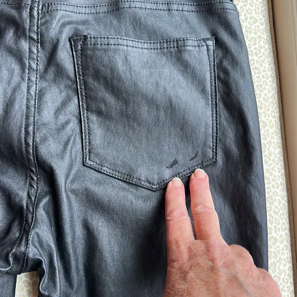 Harper Faux Leather Pants - Image 8