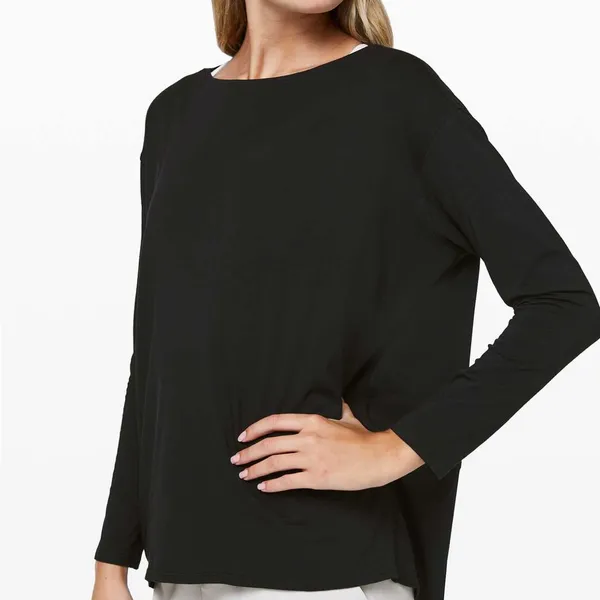 lululemon Back In Action Long Sleeve Shirt - Image 4