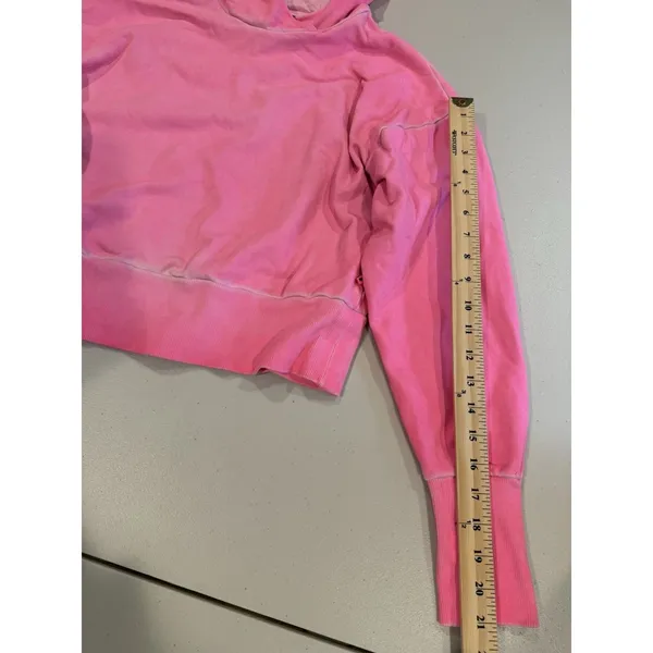 Joy Lab Hoodie Small Pink Travel Active Athleisure Yoga Cotton Minimal Lounge - Image 6
