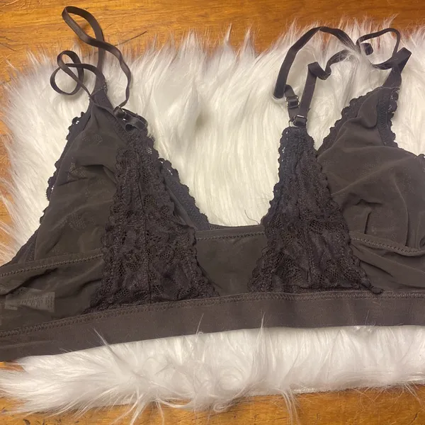 Aerie Eggplant Lace Bralette - Image 2