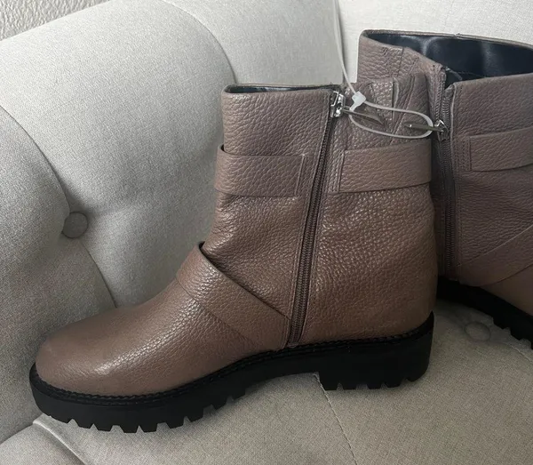 NWT Macombs Water Resistant Leather Moto Boots SIZE 10 - Image 7