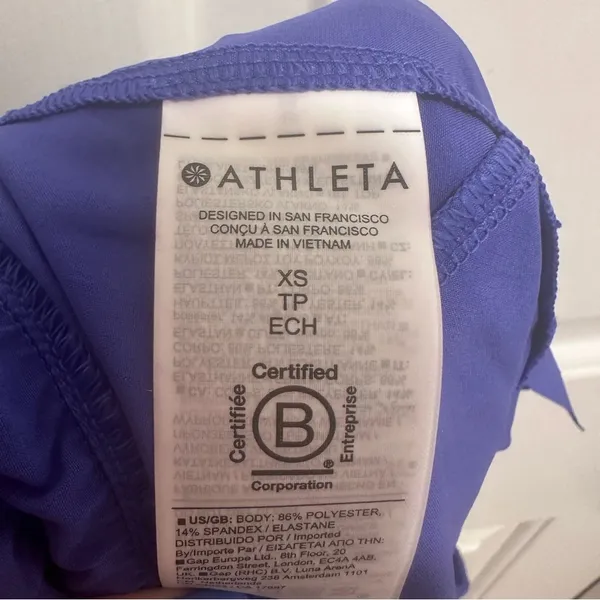 Athleta Crossroads Blue Shorts Size XS - Image 6
