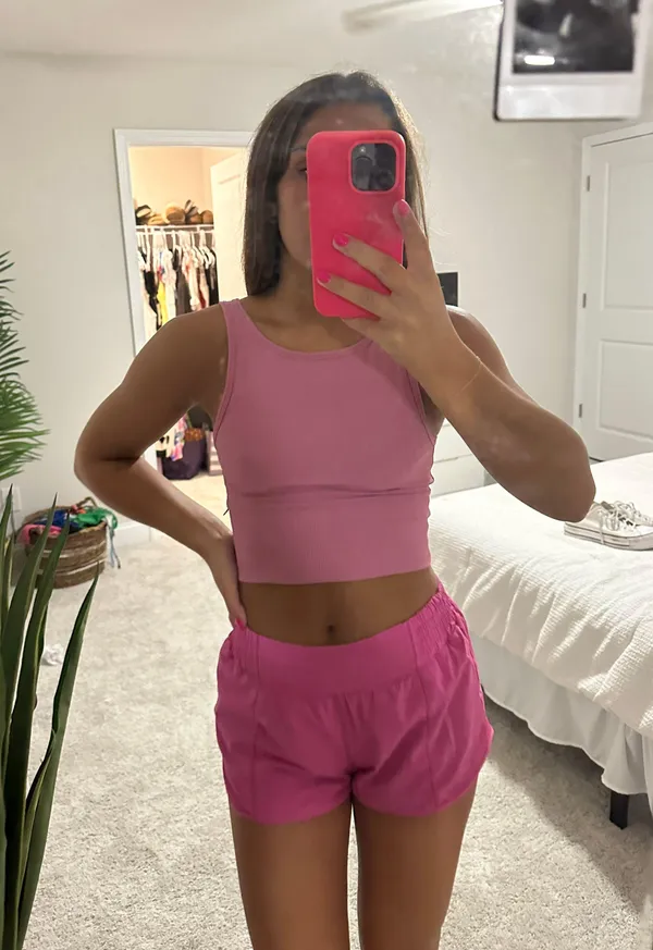 Lululemon Power Pivot Ribbed Tank - Image 2