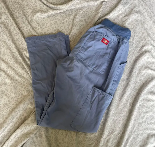 Dickies Light Blue Scrub Pants - Image 4