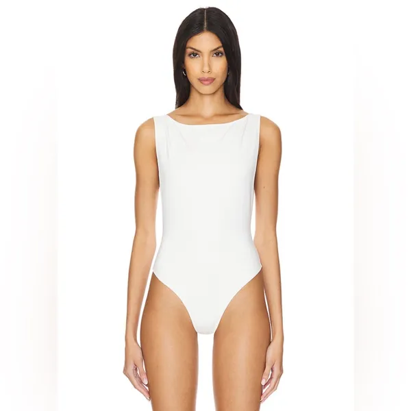 NWOT Free People Intimately Raven bodysuit sz S - Image 6