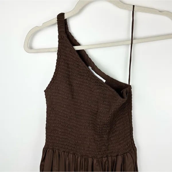 Faithfull the Brand One Shoulder Khalani Midi Dress - Image 7