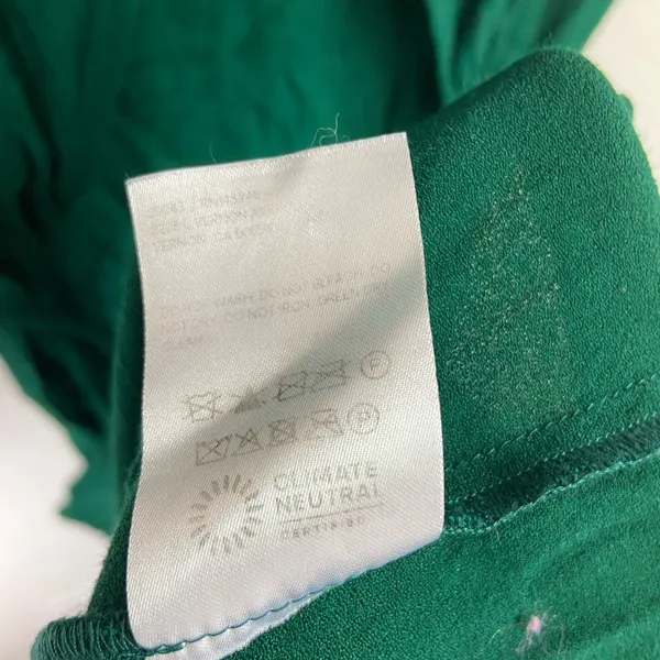 Reformation the Gavin dress in emerald size 4 - Image 5