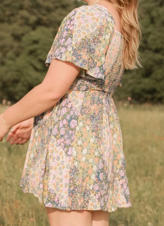 Angie Floral Dress - Image 2