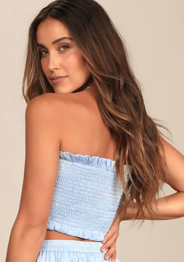 Lulus Powder Blue matching set - Image 7