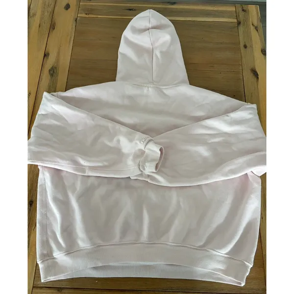 SKIMS Light Pink Hoodie Sweatshirt XL - Image 3
