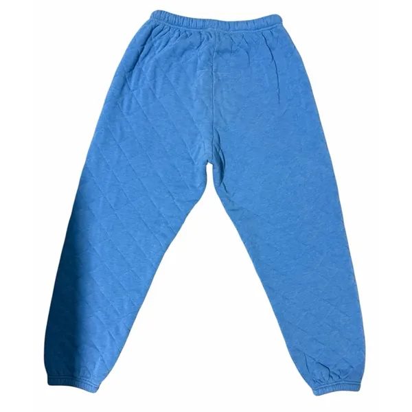 Aviator Nation‎ Quilted Sweatpants Ocean Blue Size Large - Image 2
