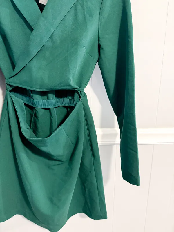 NWT Abercrombie & fitch Wrap Cutout Blazer Dress - Image 7