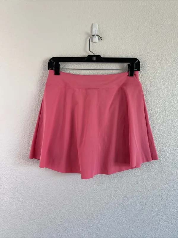 Nike Dri-Fit Women's Pink Coral Tennis Skort Pleated - Image 6