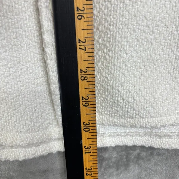 Primark Cream Oversized Shacket Shirt Jacket Textured Cozy‎ Minimalist Casual 10 - Image 6
