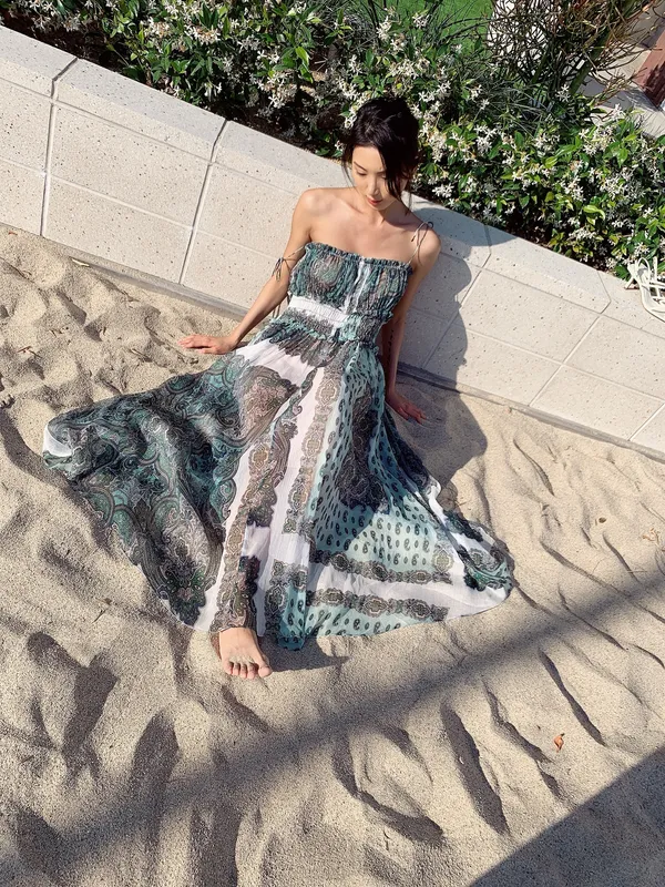 ZARA Floral Maxi Dress - Image 3