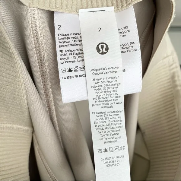 NWT Lululemon Softstreme High Rise Midi Skirt - Image 7