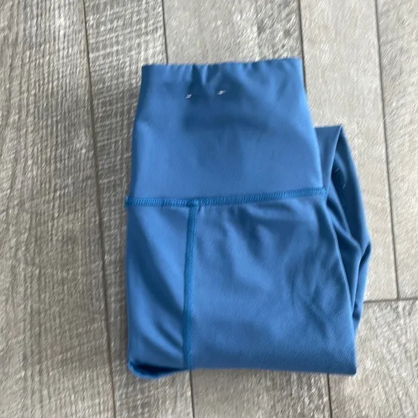 American Eagle Size Small Blue High-Waisted Leggings - Image 3