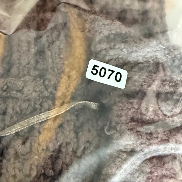 Free People Whistle Thermal‎ Henley Brownstone Combo Chunky knit Sweater Medium - Image 9