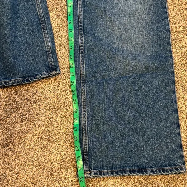 Free Assembly Women's High-Rise Wide-Leg Jeans with Patch Pockets - Image 7