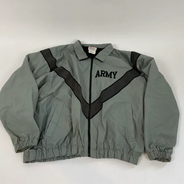 Vintage Army Windbreaker Size L - Image 4