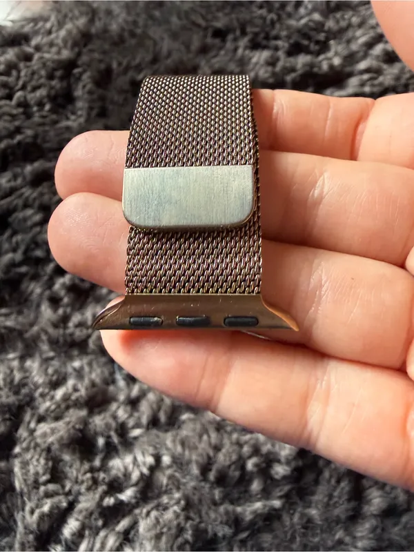 Apple Gold Milanese Loop Watch Band - Image 4
