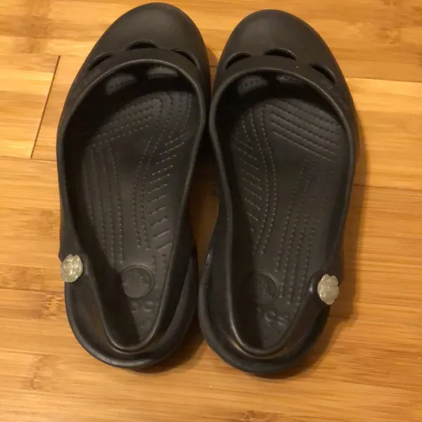 Crocs Jayna Women's Ballet Flats Black Size 8 - Image 4