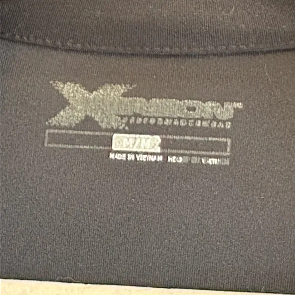 Xersion | Basic Black Zip Up Running Exercise Jacket w/ Thumb Holes Size Medium - Image 3