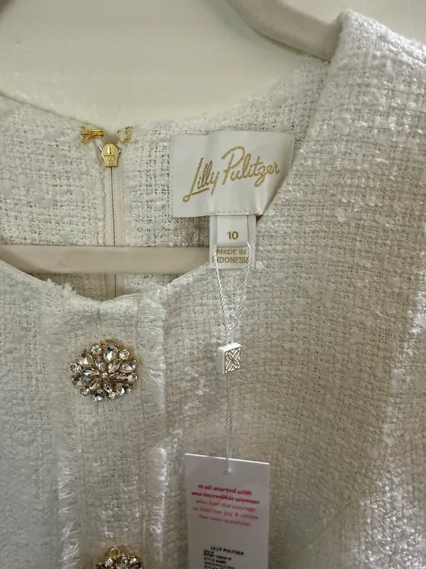 Lilly Pulitzer Geneva Boucle Dress - Image 3