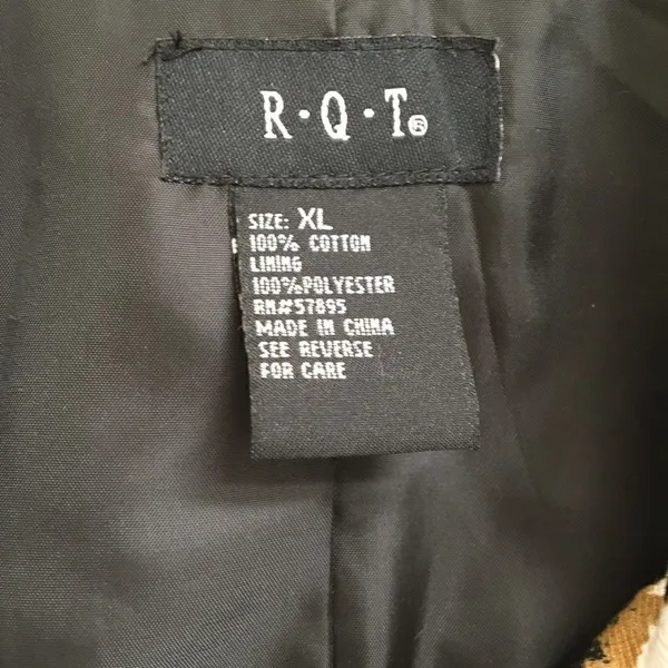 RQT animal print blazer/jacket XL‎ - Image 5