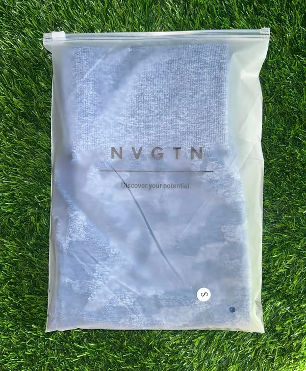 NVGTN Slate Blue Camo Seamless Leggings - Image 3