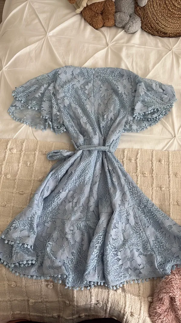 Hello Molly Dress Mini Blue - Image 3