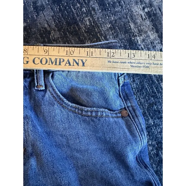 Judy Blue Los Angeles Boyfriend Fit Womens Jeans Size 1/25 Blue Senim Raw Hem - Image 5