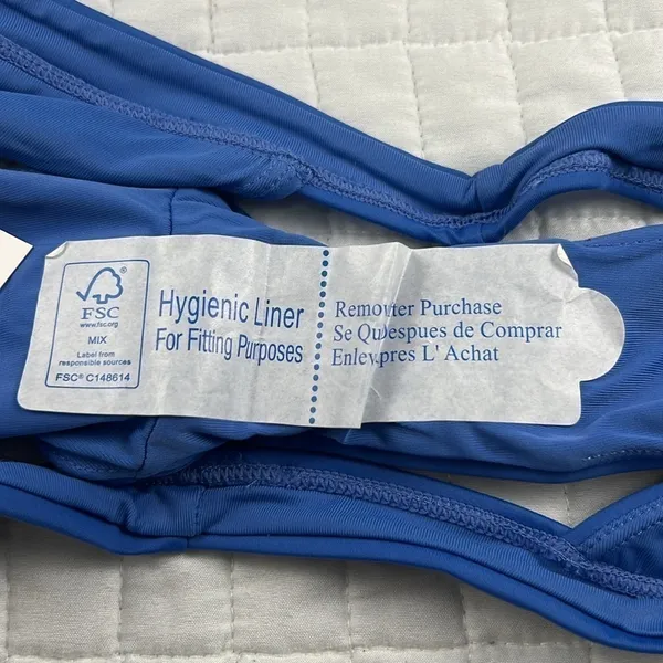 Andie Swim The Caicos Bikini Bottom in Horizon Blue Size Large NWT - Image 9