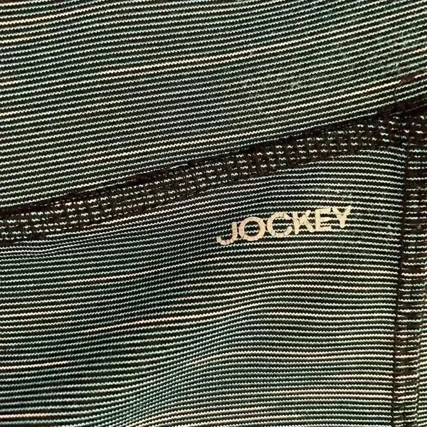 Jockey Women’s Spandex Green Heather Capri Leggings Running Pants SZ M #1153 - Image 11