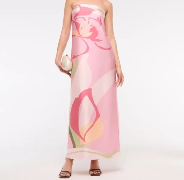 Abercrombie & Fitch Pink Maxi Dress - Image 2