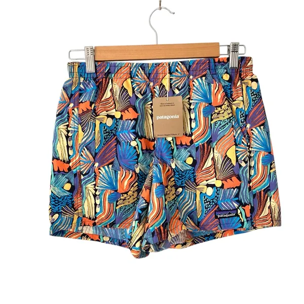 Patagonia NWTS Baggies 5 Inch Inseam Shorts Joy Pitch Blue size XS - Image 3