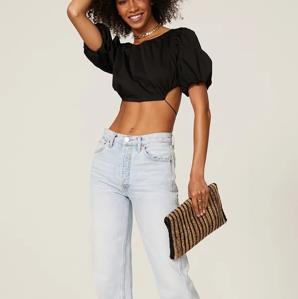 For Love and Lemons Joanna Crop Top - Image 3