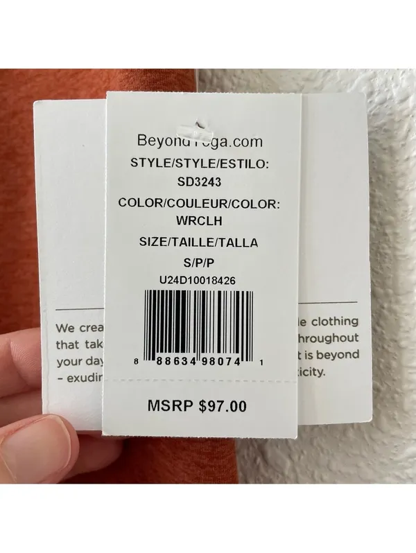 Beyond Yoga Spacedye Caught In The Midi High Waisted Legging Warm Clay Heather - Image 7