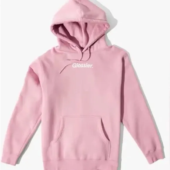 Glossier Blush Pink Hoodie - Image 5