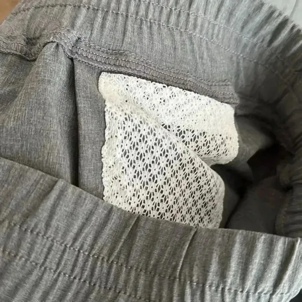 ORVIS Gray Pull On Ankle Pants Size Small - Image 3
