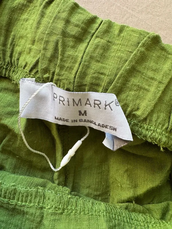 Primark Linen Style Bow Detail Palazzo Trousers - Image 4