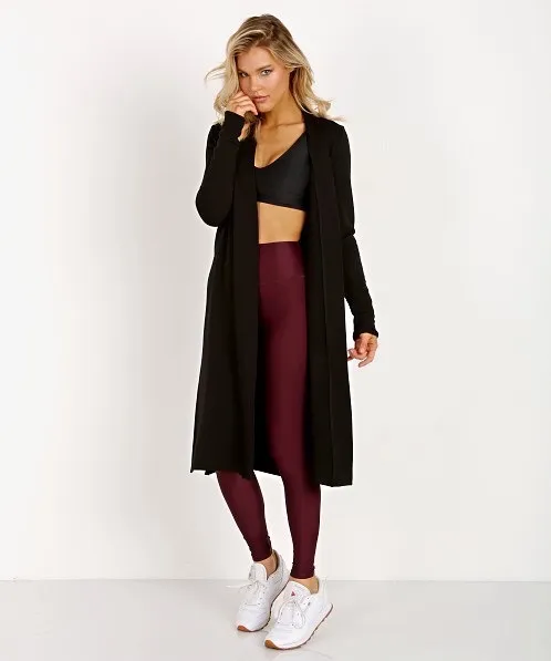 Beyond Yoga High Slits cozy fleece long duster cardigan size S small - Image 11