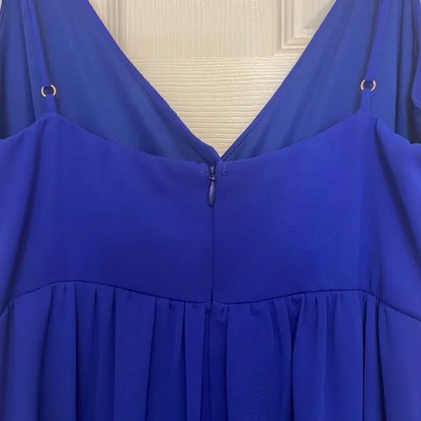 Lulu’s On the Silver Screen Royal Blue Maxi Dress - Image 6
