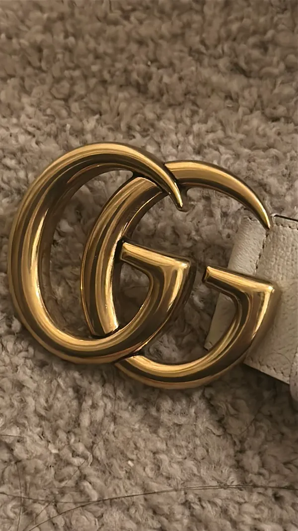 Gucci GG 40 Strawberry and Cherry Belt size 95 - Image 9