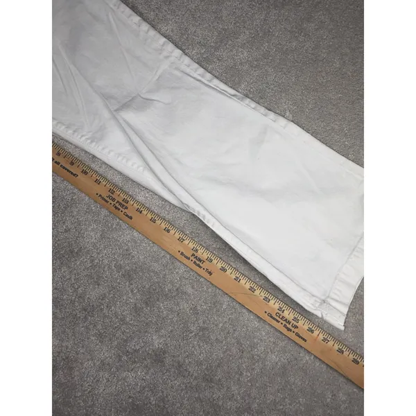 seven for all mankind jeans stovepipe jeans white 29 - Image 12