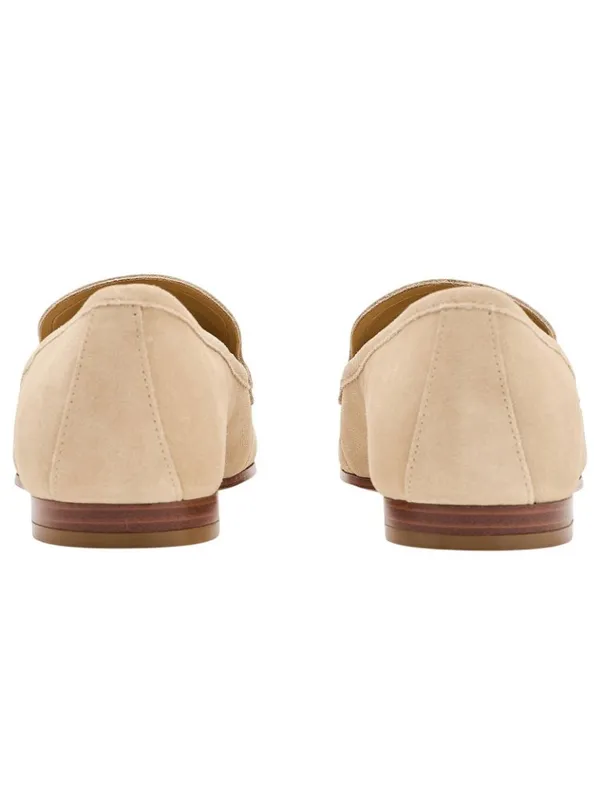 NWT Michael Michael Kors Womens Jennings Suede Loafer 40S6JNFP1S Khaki Brown 9M - Image 6