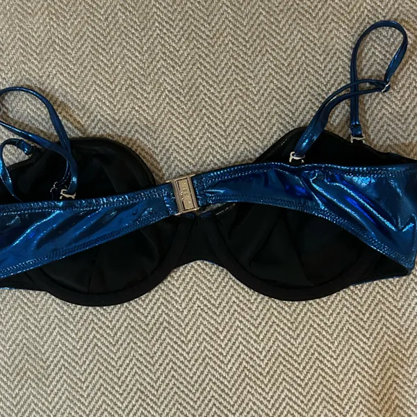 Oh Polly Brand new Shiny blue bikini top - Image 5