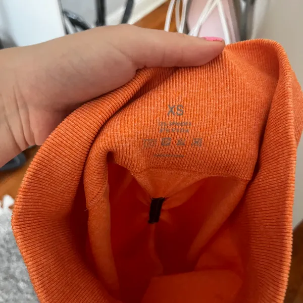 NVGTN Highlight Orange Seamless Leggings Size Xs - Image 5