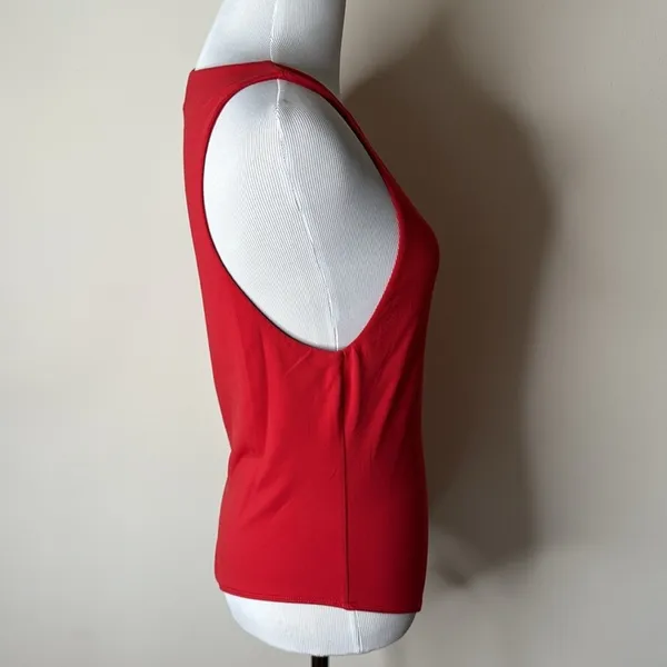 Babaton Aritzia Red Halter Neck Contour Bodysuit - Image 5